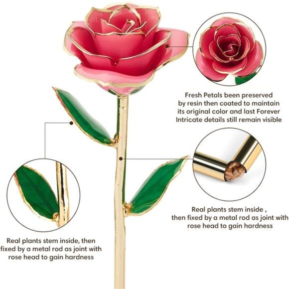 Flower Decor   |  Gift for Women in Her Valentines Day Mothers Day - Picture 7 of 7